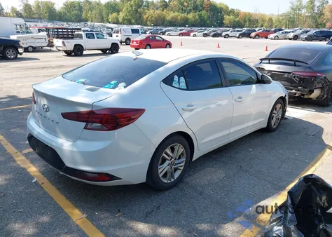2019 Hyundai Elantra Sel from USA, damaged, VIN 5NPD84LF6KH406954